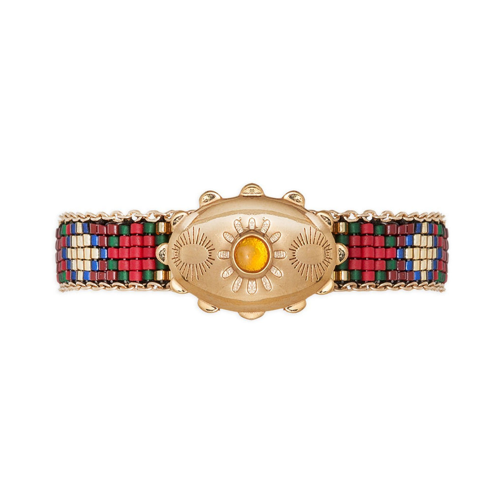 Sieraden Mini Manchetarmband Corcovado - Terracotta - Rood