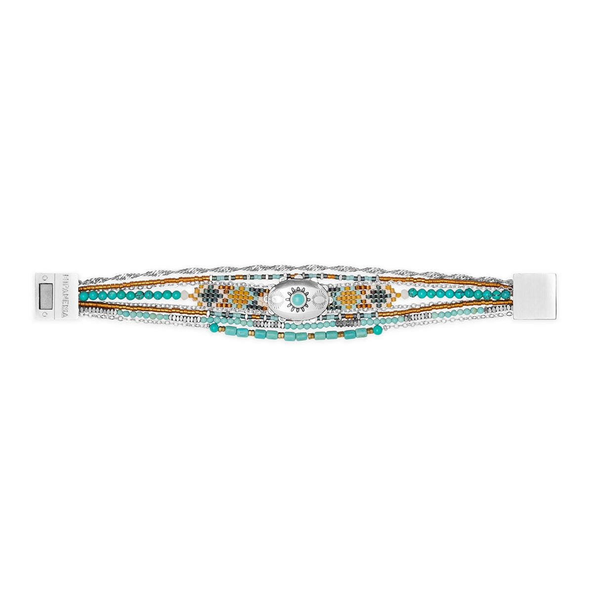 Bijoux Manchette Eldorado - Turquoise