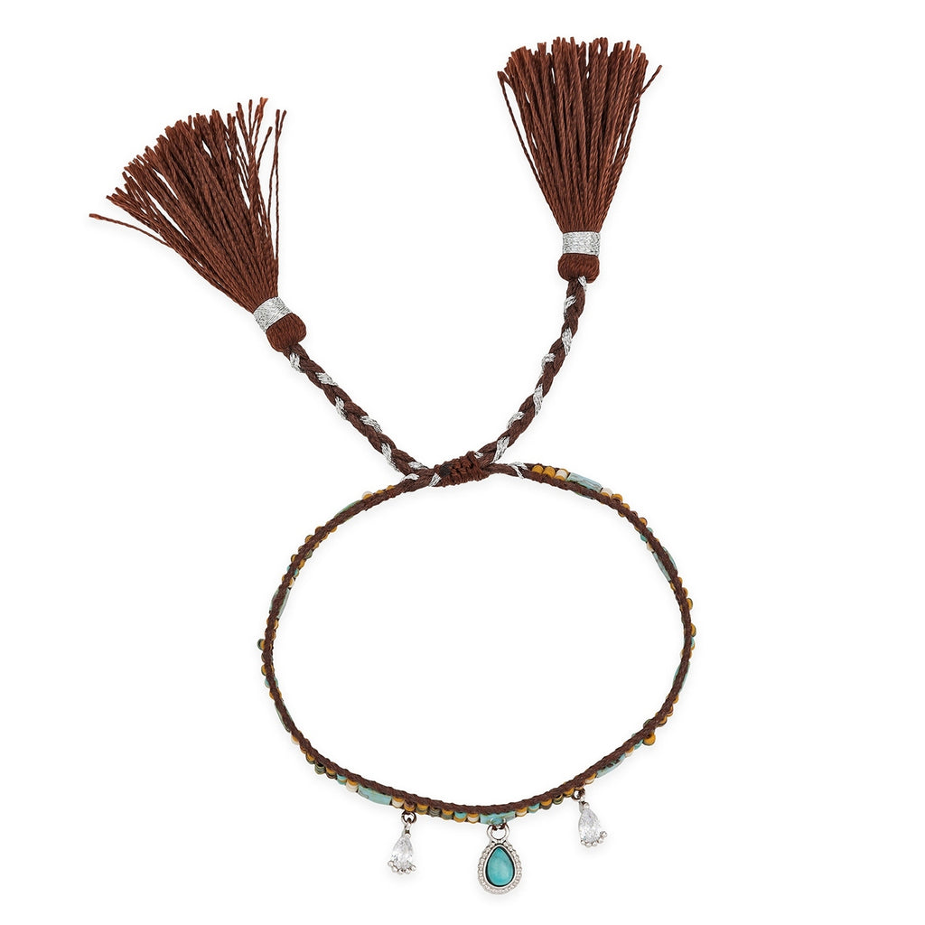 Bransoletki Plume – Brązowe