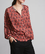 Chemise Large Evy - Feu