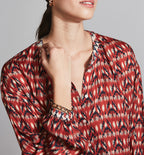 Chemise Large Evy - Feu