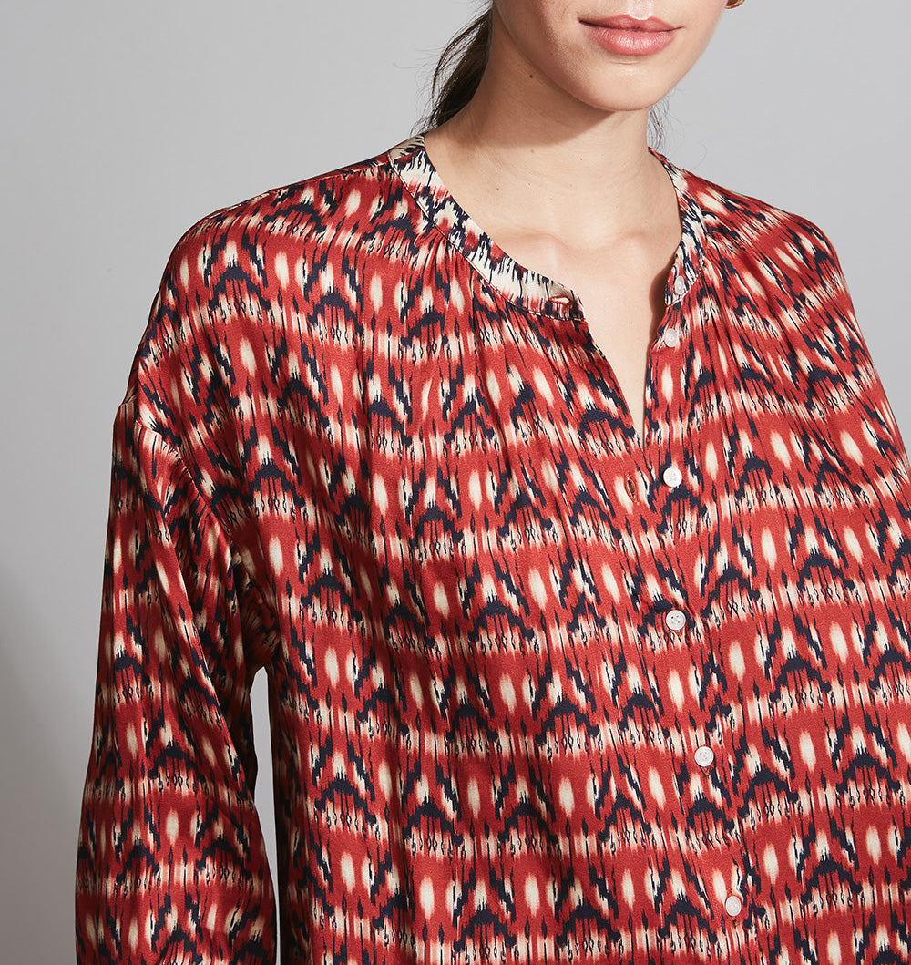 Chemise Large Evy - Feu