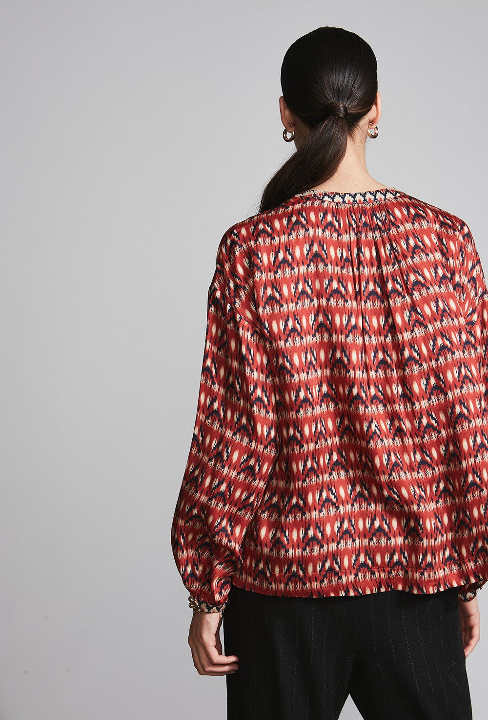 Chemise Large Evy - Feu