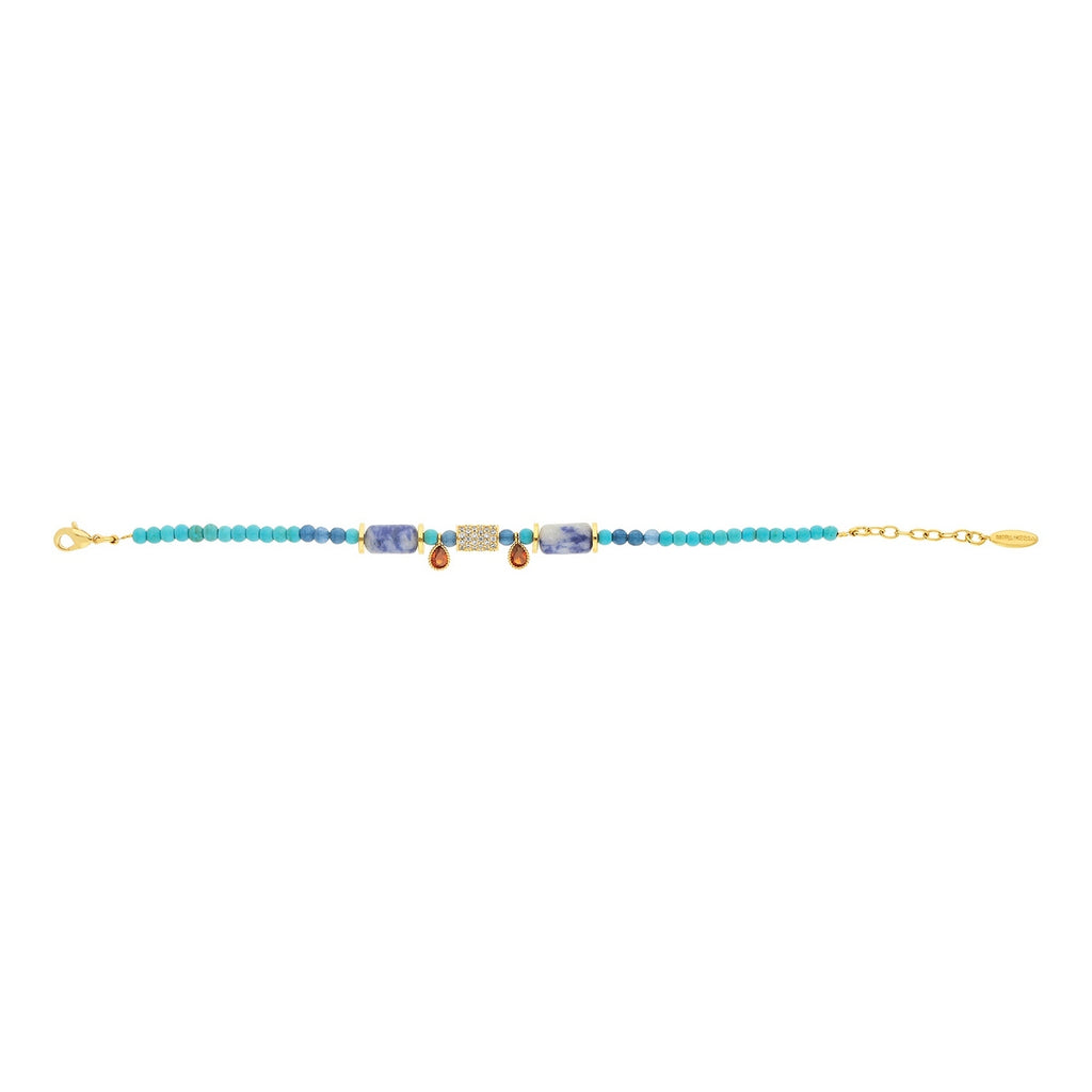 Armband Papyrus - Turkos