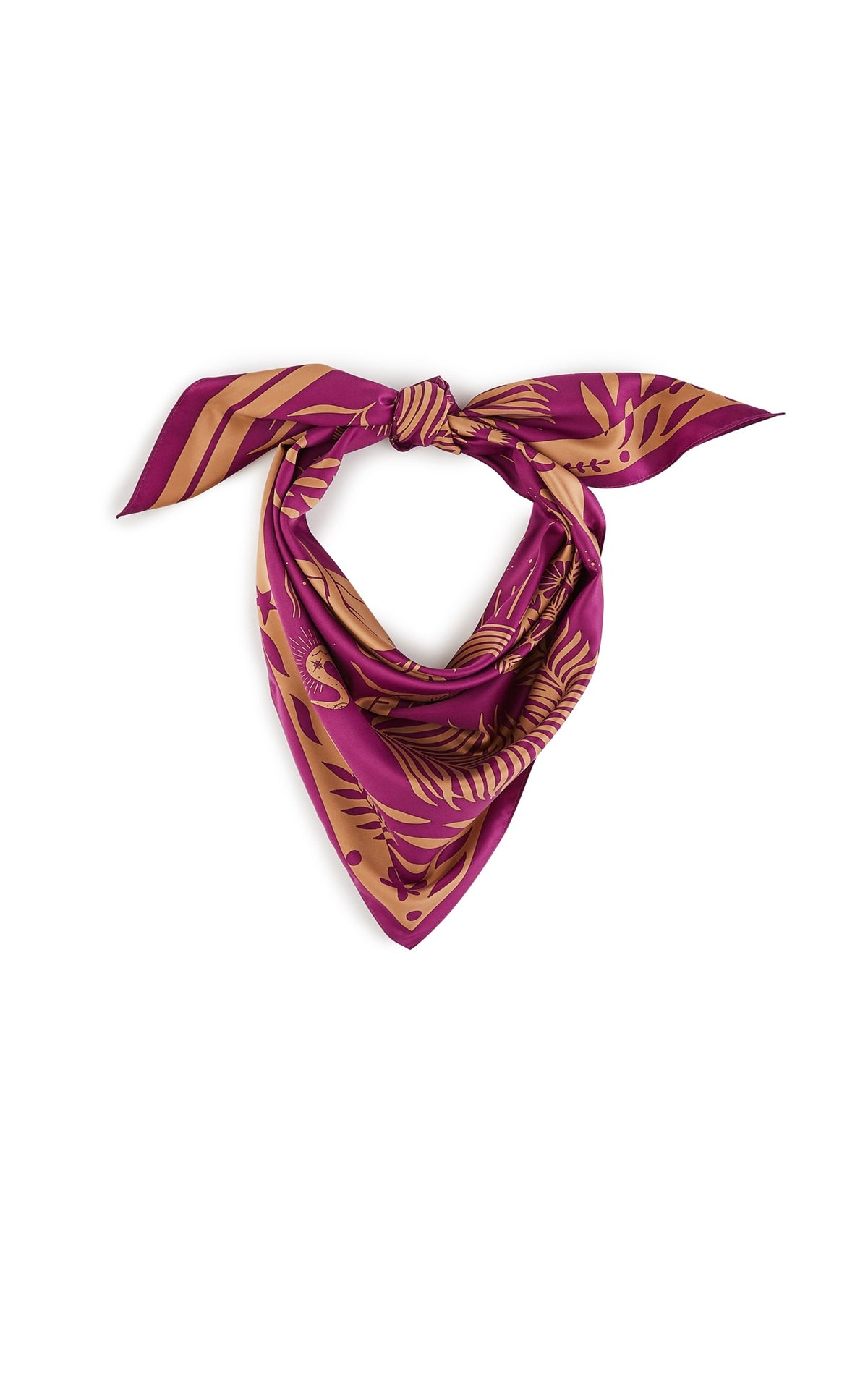 Foulard Medium Univers Viola