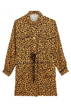 Jurk Shirkan Luipaard Bruin