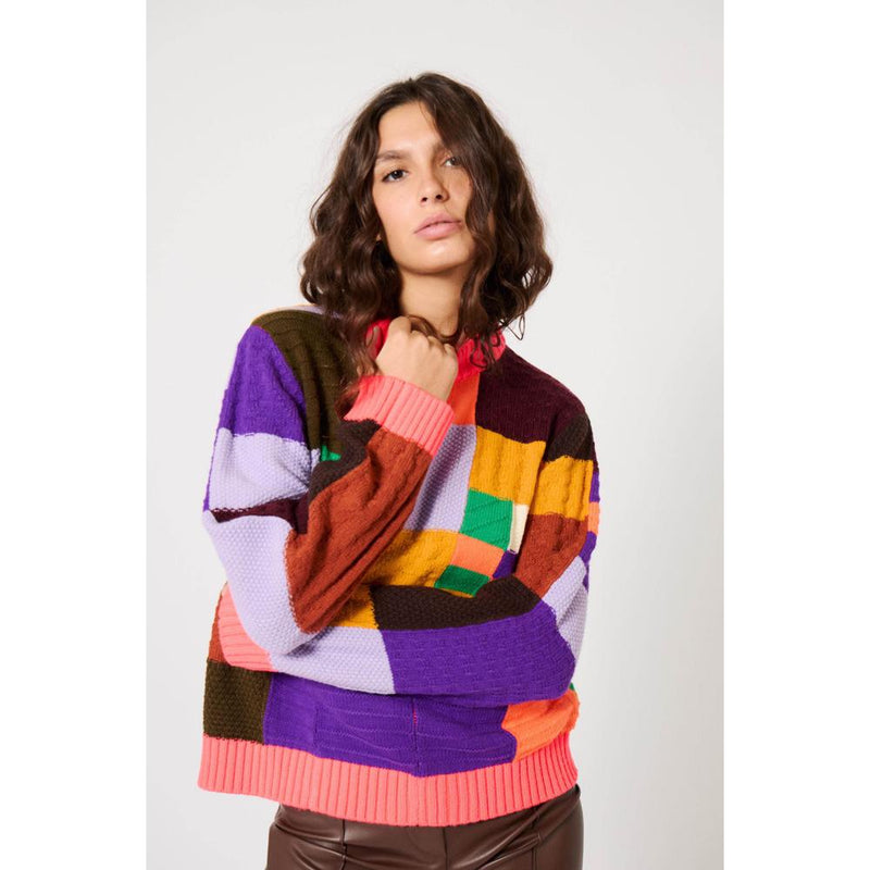 Pull Champi Patch - Multicolore