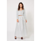 Donkey Skin Skirt - Silver