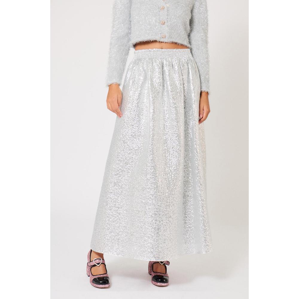 Donkey Skin Skirt - Silver