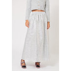 Donkey Skin Skirt - Silver