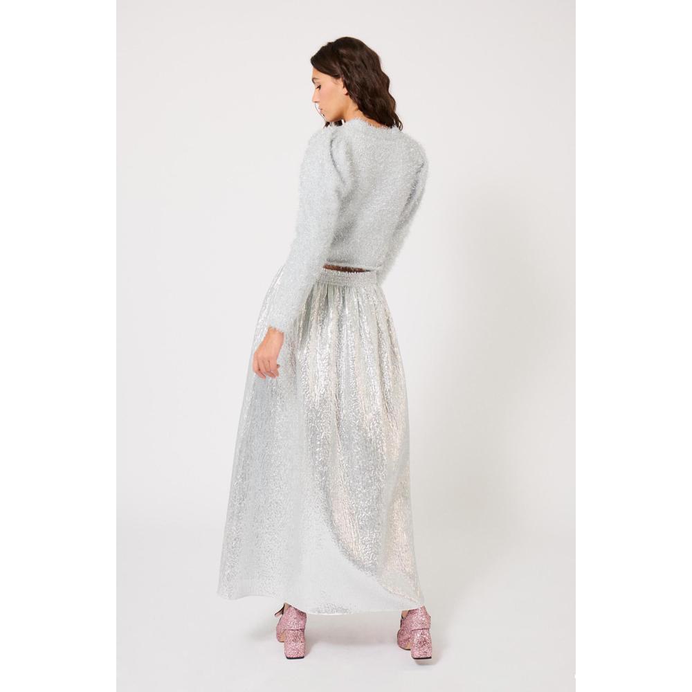 Donkey Skin Skirt - Silver