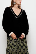 Jersey Recto Mireille - Negro