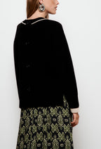 Jersey Recto Mireille - Negro