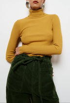 Col Roule Sophie - Ocre