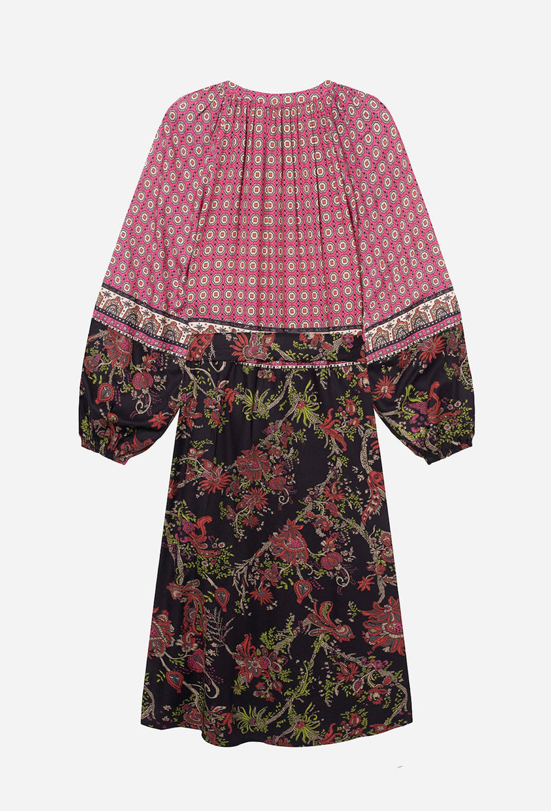 Robe Longue Penelope - Rose