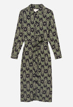 Vestido Largo Asma - Kaki