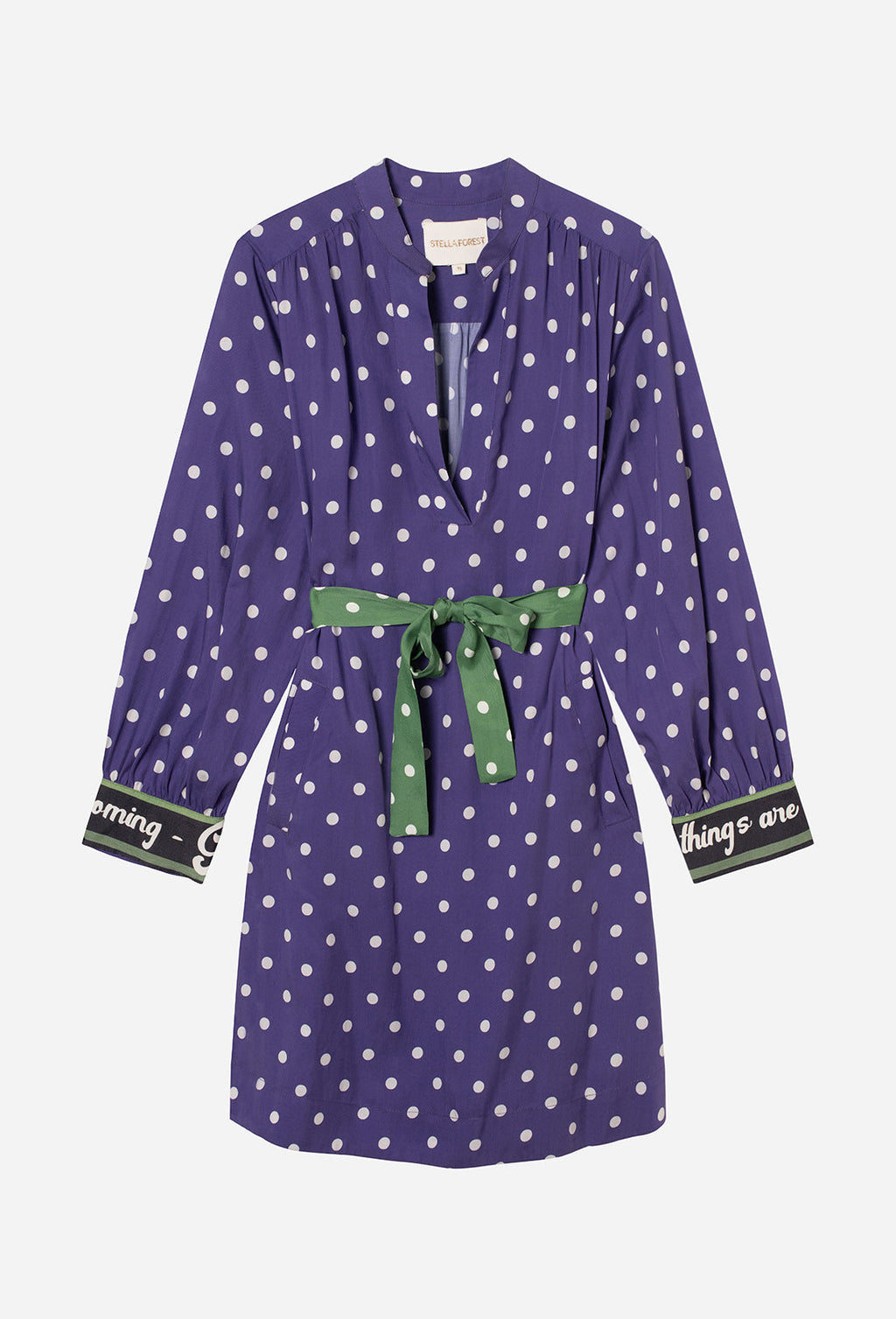 Vestido corto Azulea - Violeta