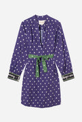 Vestido corto Azulea - Violeta