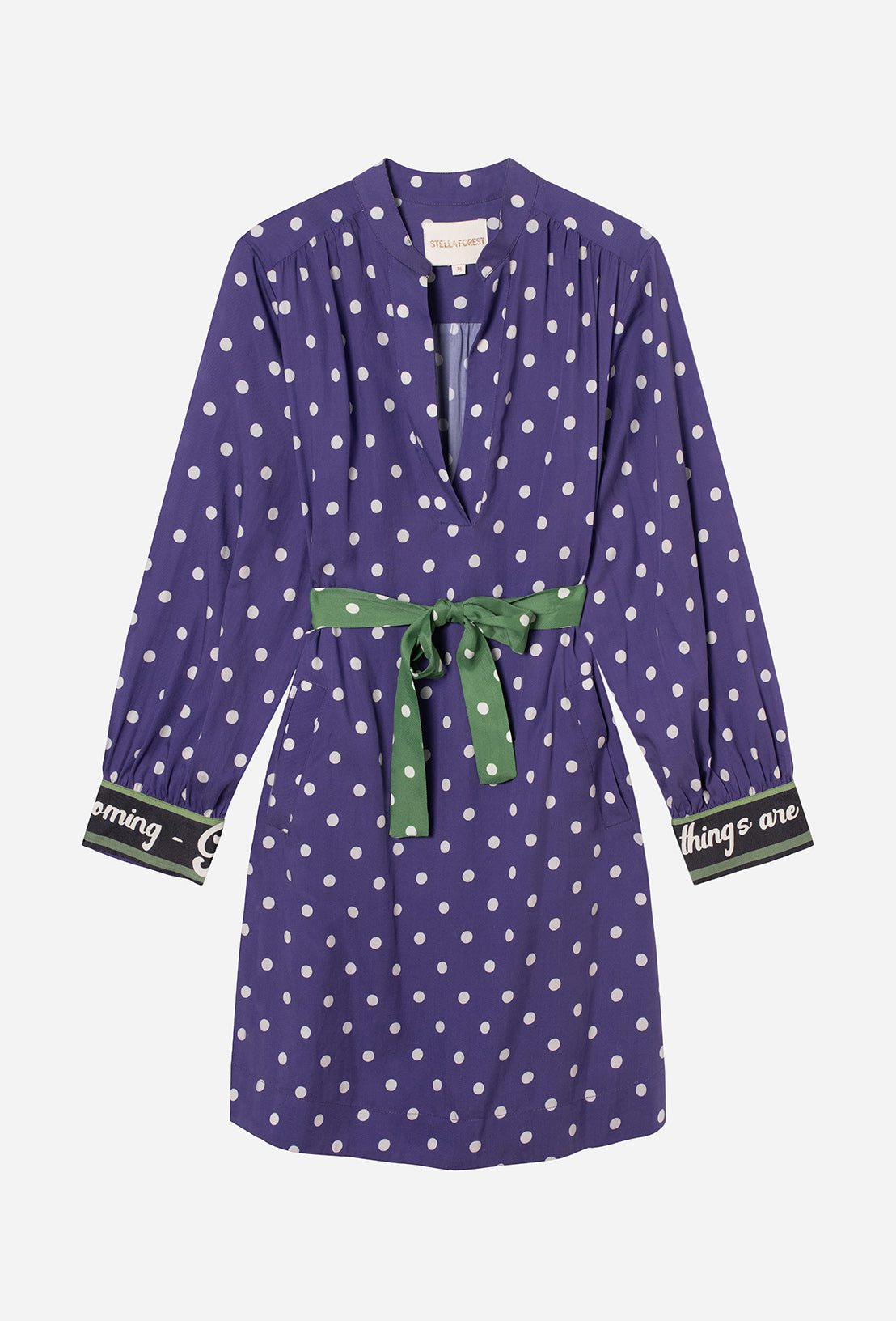 Vestido corto Azulea - Violeta