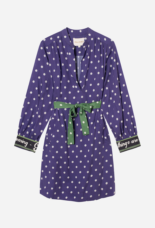 Azulea Short Dress - Purple