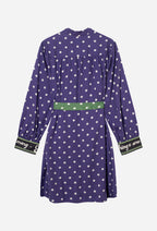Vestido corto Azulea - Violeta