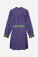 Azulea Short Dress - Purple