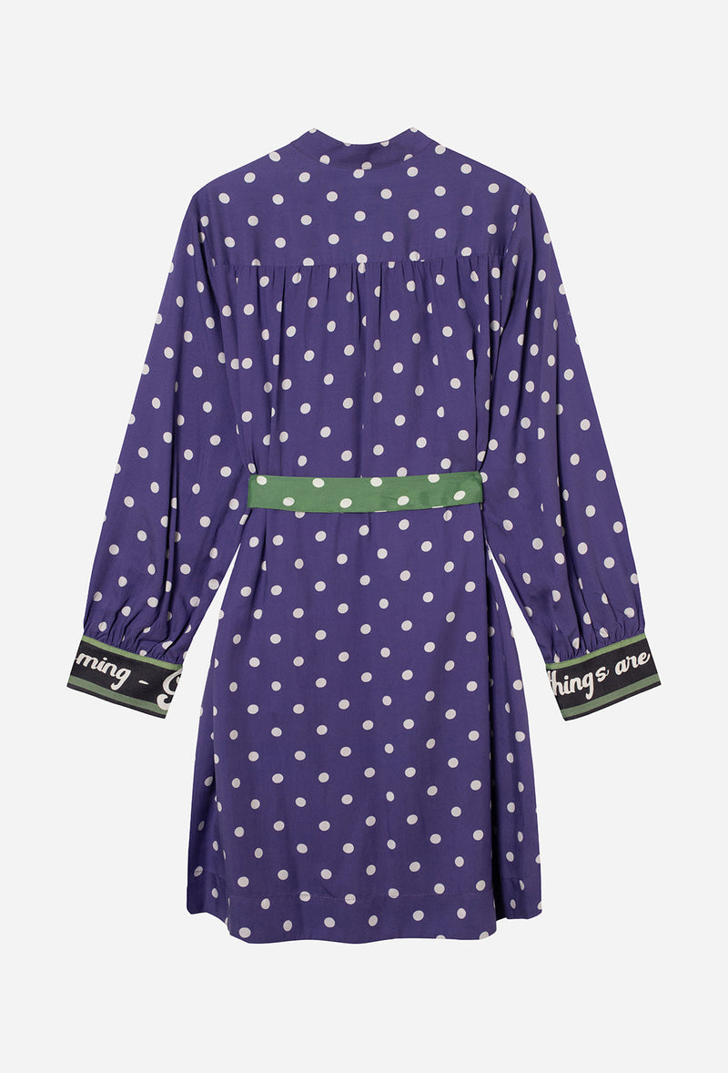 Azulea Short Dress - Purple