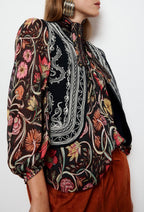 Blusa Holgada Anna - Negro