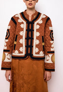 Chaqueta corta Deva - Terracota