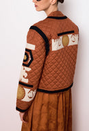 Chaqueta corta Deva - Terracota