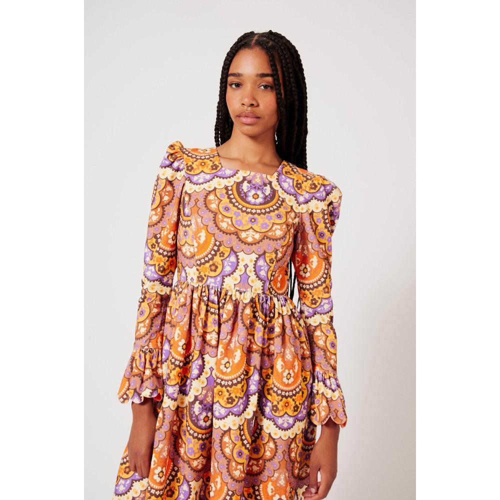 Vestido Velvet Fall - Violeta