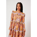 Velvet Fall Dress - Purple