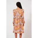 Velvet Fall Dress - Purple