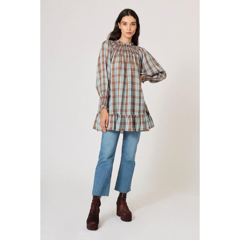 Robe Winter Baptême - Aigue-Marine