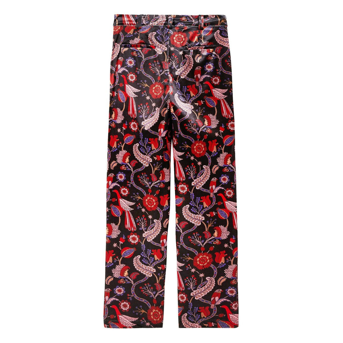 Trousers & Shorts Calista Velvet - Purple