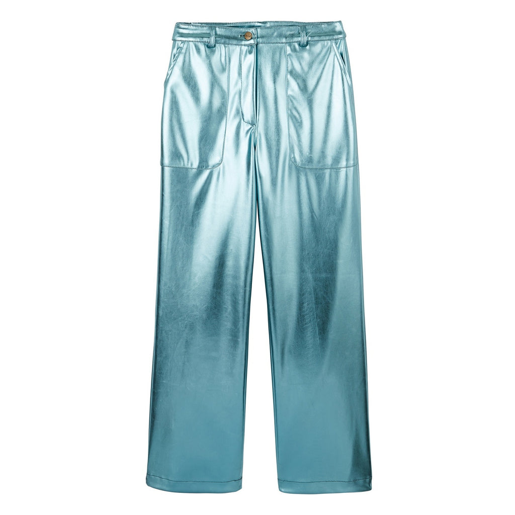 Byxor och Shorts Charles Metallisk - Blå