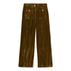 Byxor och Shorts Koffi Sammet - Khaki