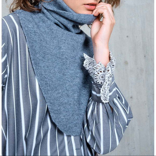 Cuello Yseult - Gris