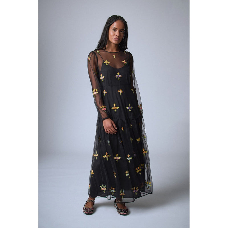 Robe Bloom Romance - Noir