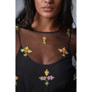 Robe Bloom Romance - Noir