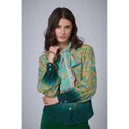 Bohemian Hindi Shirt - Khaki