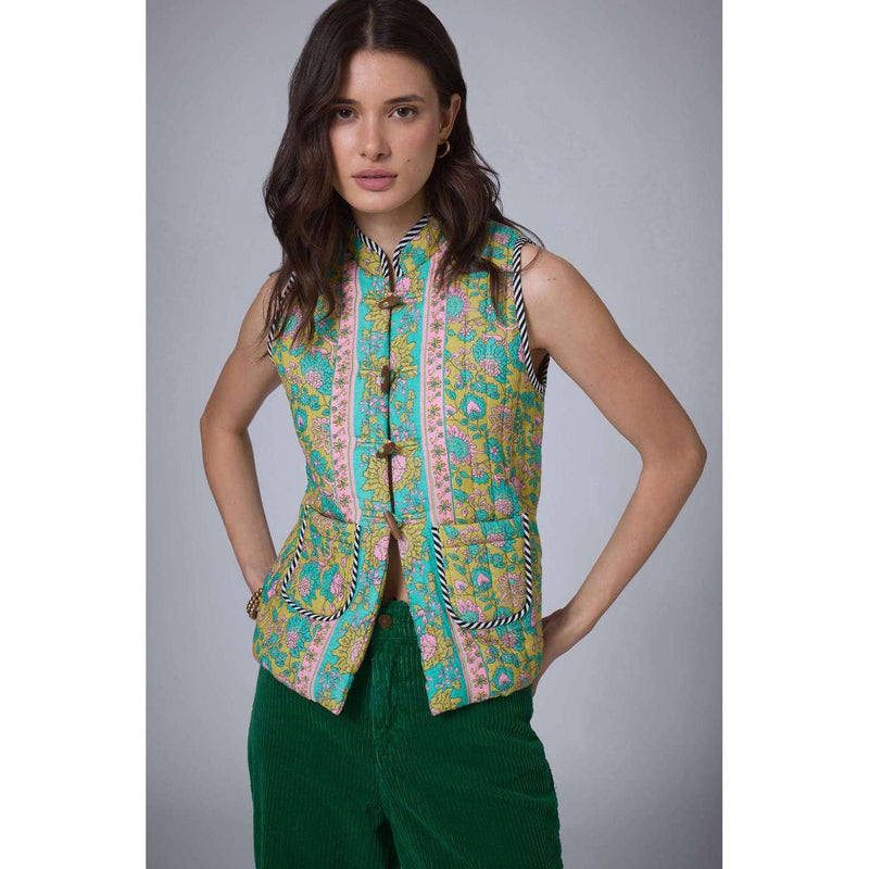 Veste Bohemian Hindi - Kaki