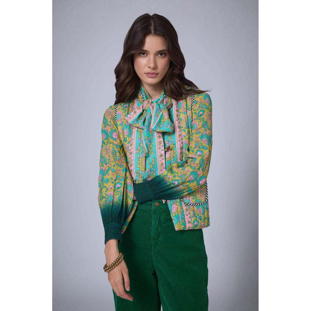Chaqueta Bohemian Hindi - Caqui