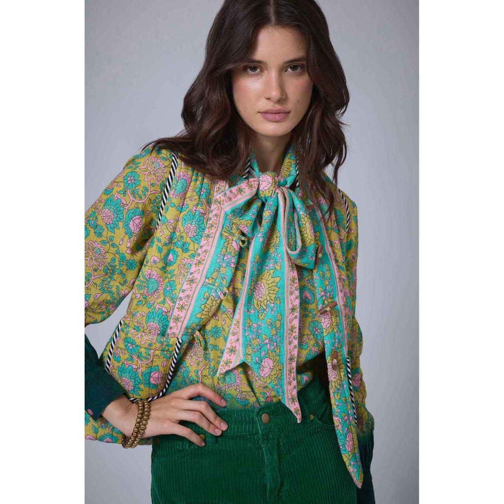 Chaqueta Bohemian Hindi - Caqui