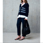 Gilet Raye Brode Lilou - Nuit