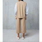 Gilet Long Chlotilde - Beige