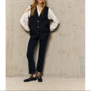 Gilet Long Chlotilde - Noir