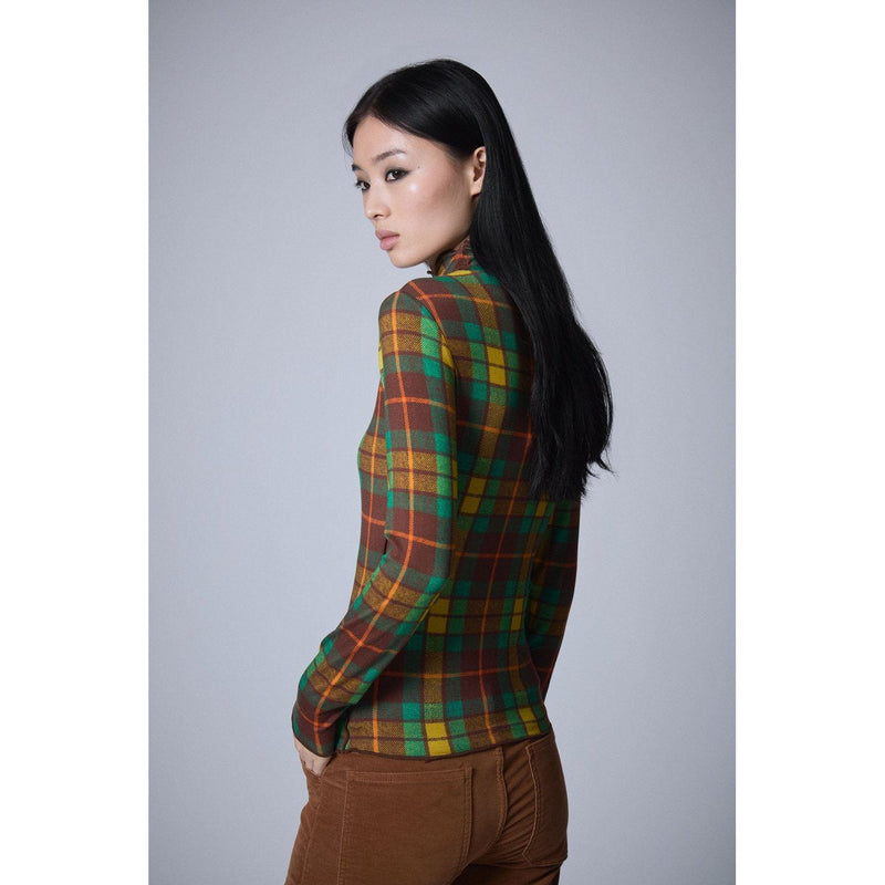 Top Grunge Basic - Tartan