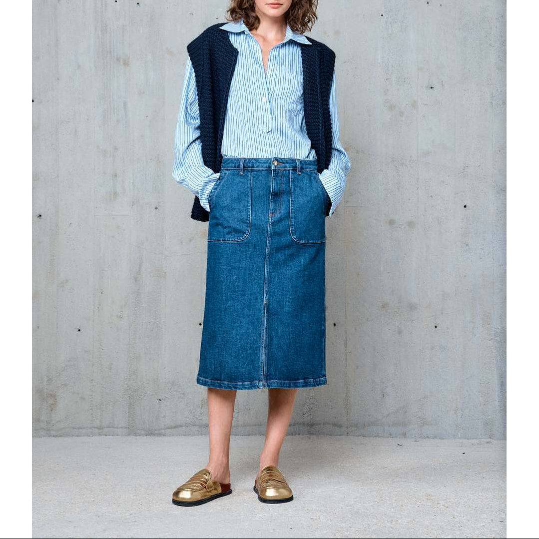Falda vaquera Salomé - Denim