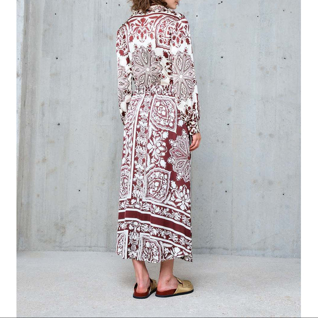Gisele Skirt - Burgundy